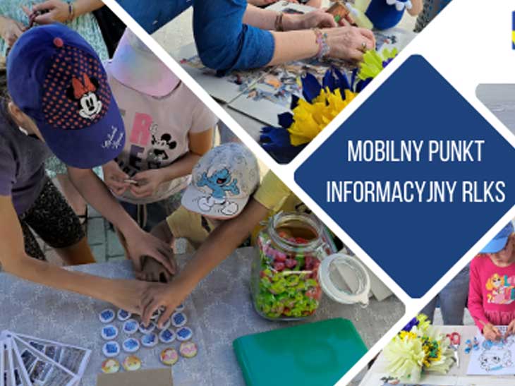 Mobilny Punkt Informacyjny RLKS w Matyldzinie – zapraszamy do jego odwiedzenia